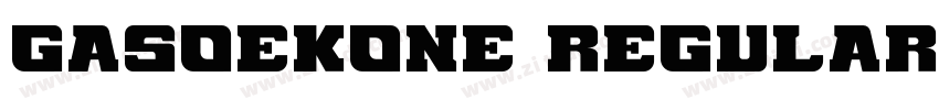 GasoekOne Regular字体转换